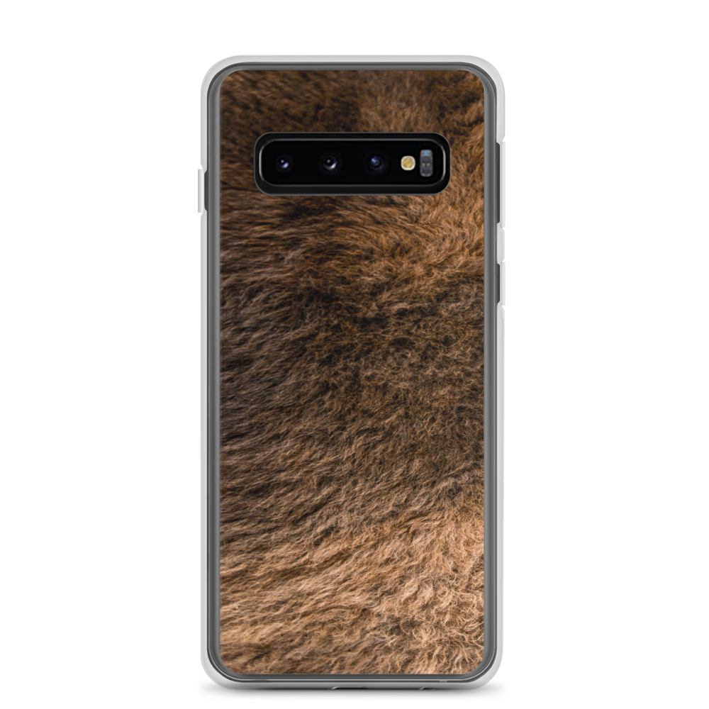 Samsung Galaxy S10 Bison Fur Print Samsung Case by Design Express