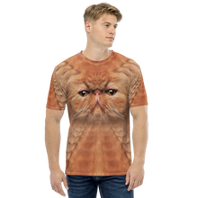 XS Persian Cat "All Over Animal" Men's T-shirt All Over T-Shirts by Design Express