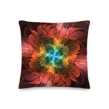 Abstract Flower 03 Square Premium Pillow by Design Express