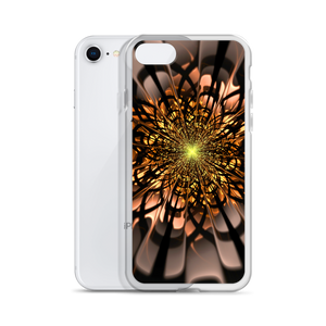 Abstract Flower 02 iPhone Case by Design Express