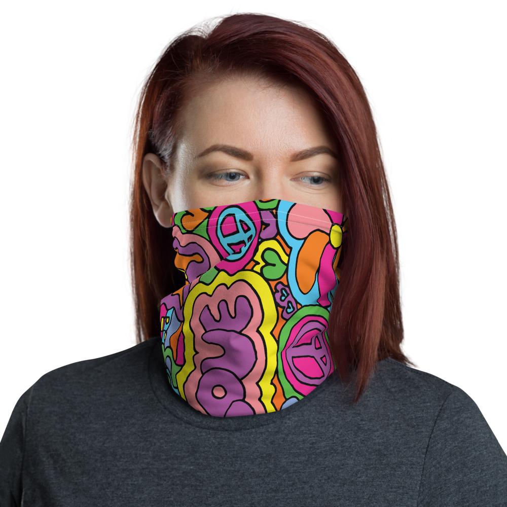 Default Title Kids Pattern Neck Gaiter Masks by Design Express