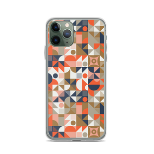 iPhone 11 Pro Mid Century Pattern iPhone Case by Design Express