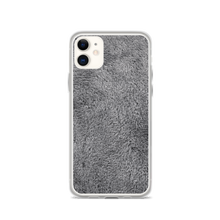 iPhone 11 Soft Grey Fur Print iPhone Case by Design Express