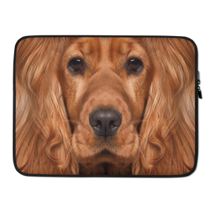 15 in Cocker Spaniel Dog Laptop Sleeve by Design Express