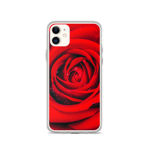 iPhone 11 Fresh Red Rose iPhone Case by Design Express