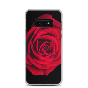 Samsung Galaxy S10e Charming Red Rose Samsung Case by Design Express
