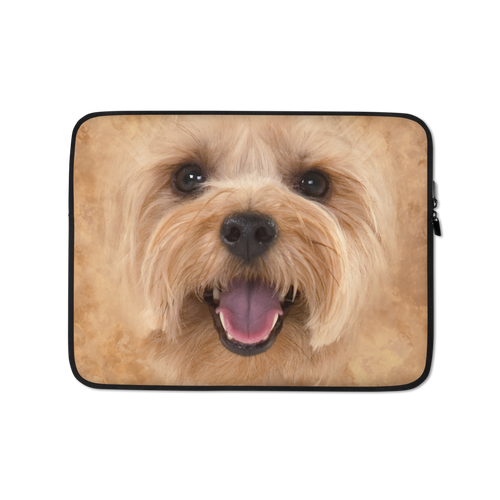 13 in Yorkie Dog Laptop Sleeve by Design Express
