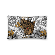 Leopard Head Rectangle Premium Pillow by Design Express