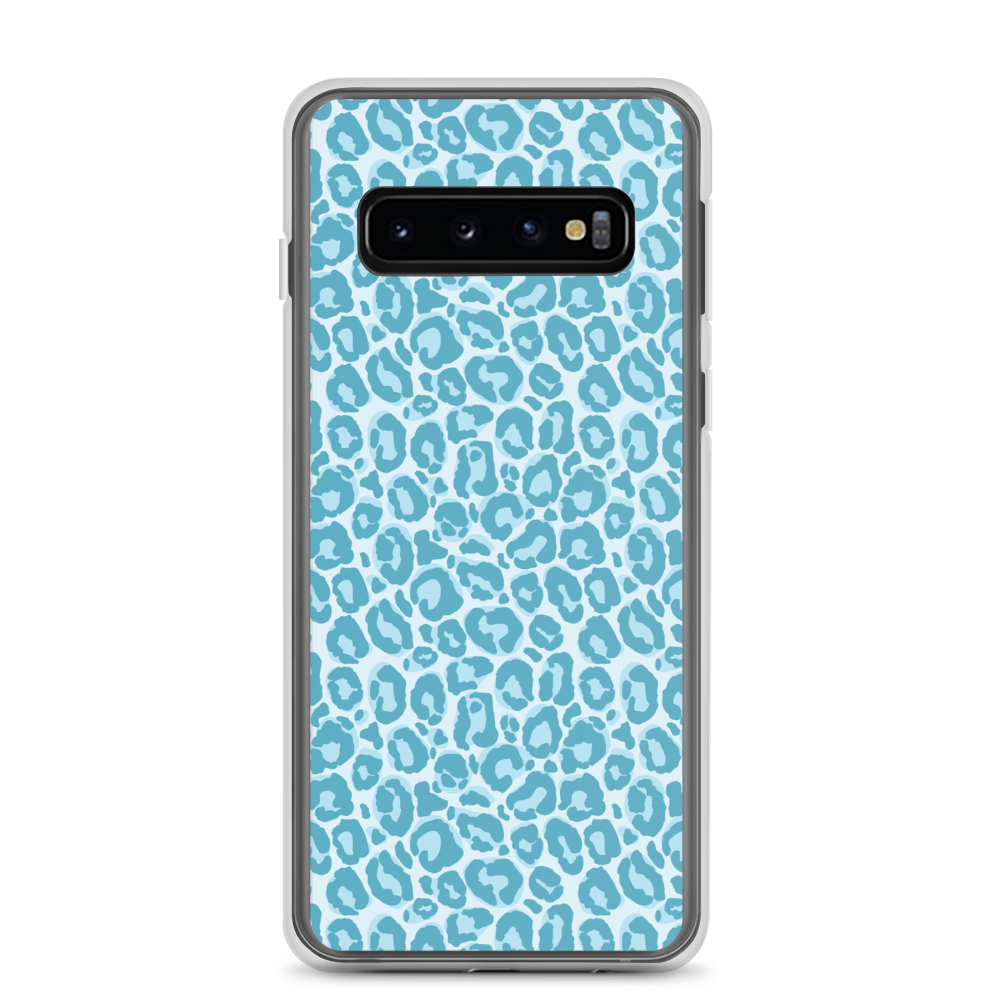 Samsung Galaxy S10 Teal Leopard Print Samsung Case by Design Express