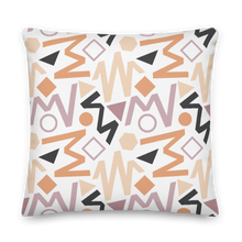 22×22 Soft Geometrical Pattern Premium Pillow by Design Express