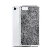 Soft Grey Fur Print iPhone Case by Design Express