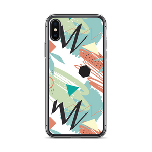 iPhone X/XS Mix Geometrical Pattern 03 iPhone Case by Design Express