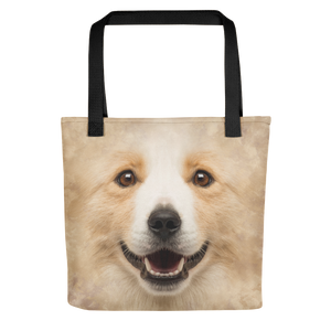 Default Title Border Collie Dog Tote bag by Design Express