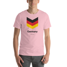 Pink / S Germany "Chevron" Unisex T-Shirt by Design Express