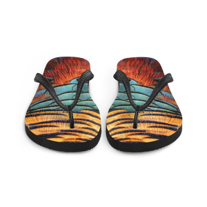 Golden Pheasant Flip-Flops by Design Express