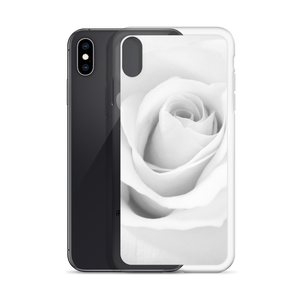 White Rose iPhone Case by Design Express