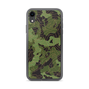 iPhone XR Green Camoline iPhone Case by Design Express