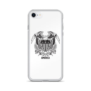 iPhone 7/8 United States Of America Eagle Illustration iPhone Case iPhone Cases by Design Express