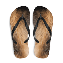 Dog Fur Flip-Flops by Design Express