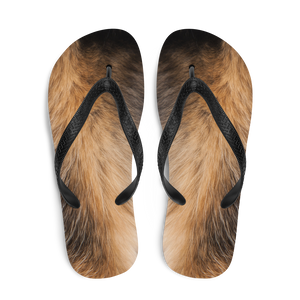 Dog Fur Flip-Flops by Design Express