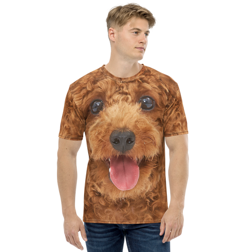 XS Poodle Dog Men's T-shirt by Design Express
