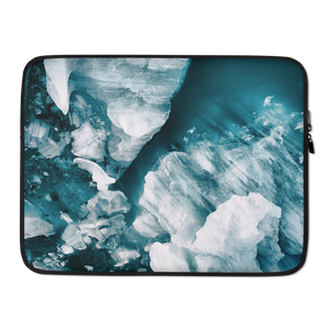 15 in Icebergs Laptop Sleeve by Design Express