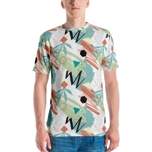 XS Mix Geometrical Pattern 03 Men's T-shirt by Design Express