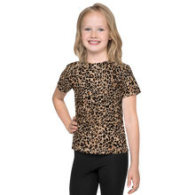 2T Golden Leopard Kids T-Shirt by Design Express