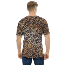 Leopard Brown Pattern Men's T-shirt by Design Express