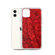 Red Rose Pattern iPhone Case by Design Express