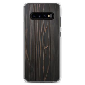 Samsung Galaxy S10+ Black Wood Samsung Case by Design Express