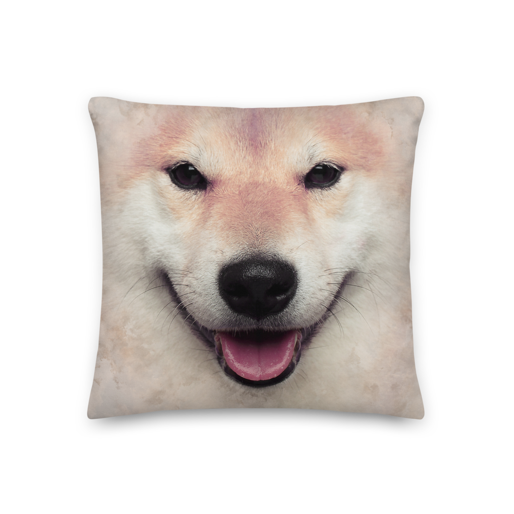 18×18 Shiba Inu Dog Premium Pillow by Design Express