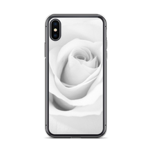 iPhone X/XS White Rose iPhone Case by Design Express