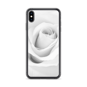 iPhone XS Max White Rose iPhone Case by Design Express