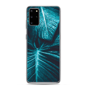 Samsung Galaxy S20 Plus Turquoise Leaf Samsung Case by Design Express