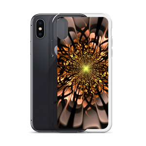 Abstract Flower 02 iPhone Case by Design Express