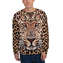 XS Leopard "All Over Animal" Unisex Sweatshirt by Design Express