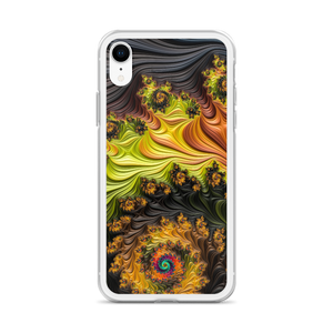 Colourful Fractals iPhone Case by Design Express