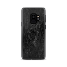 Samsung Galaxy S9 Black Snake Skin Samsung Case by Design Express
