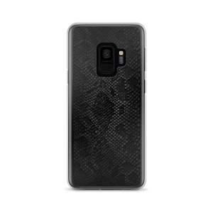 Samsung Galaxy S9 Black Snake Skin Samsung Case by Design Express