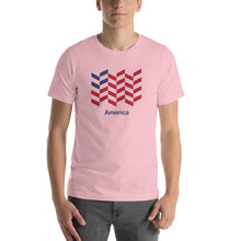 Pink / S America "Barley" Short-Sleeve Unisex T-Shirt by Design Express