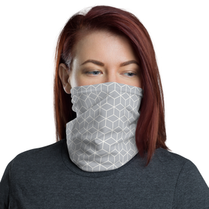 Default Title Diamond Grey Pattern Neck Gaiter Masks by Design Express