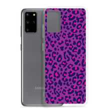 Purple Leopard Print Samsung Case by Design Express
