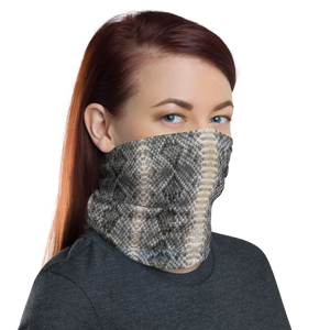 Snake Skin Print Neck Gaiter Masks by Design Express