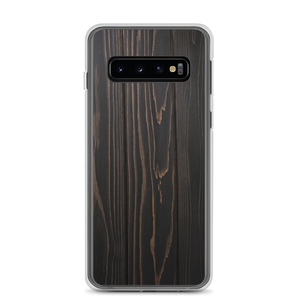 Samsung Galaxy S10 Black Wood Samsung Case by Design Express
