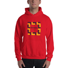 Red / S Germany "Mosaic" Hooded Sweatshirt by Design Express