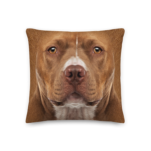18×18 Staffordshire Bull Terrier Dog Premium Pillow by Design Express