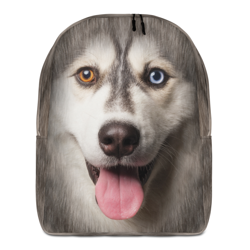 Default Title Husky Dog Minimalist Backpack by Design Express