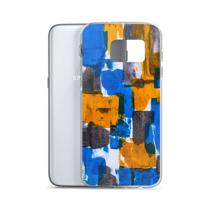 Bluerange Abstract Painting Samsung Case by Design Express