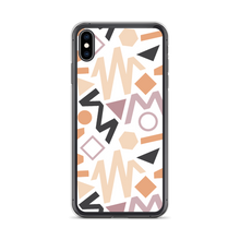 iPhone XS Max Soft Geometrical Pattern iPhone Case by Design Express